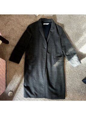 ASTR Brown Plaid Coat